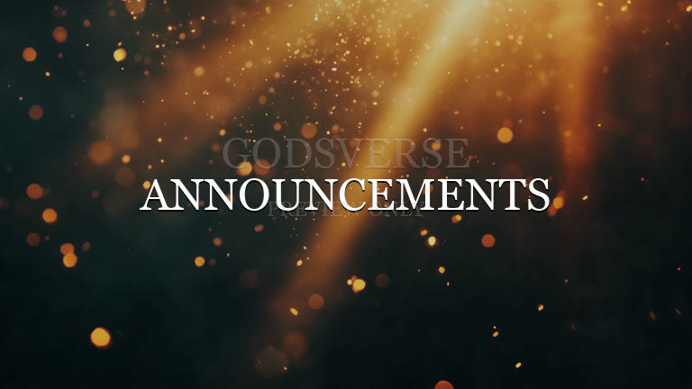 Announcements worship background light leak flare