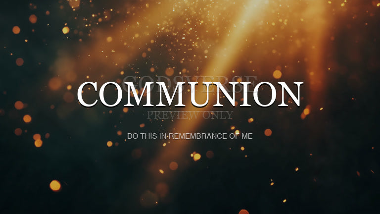 Communion worship background light leak flare