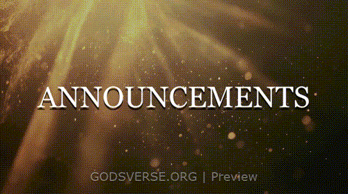 Announcements motion background light leak flare