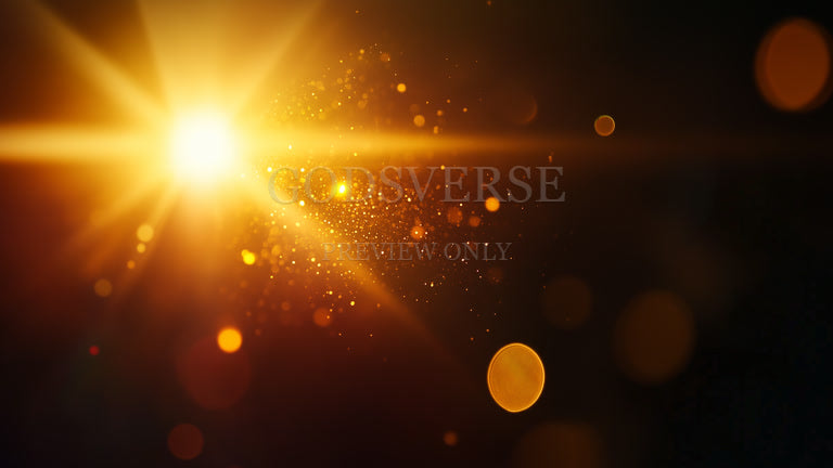 Blank worship background light leak flare