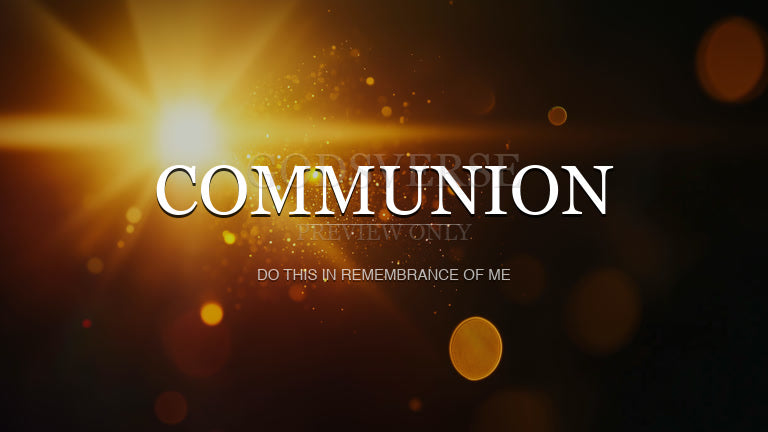 Communion worship background light leak flare