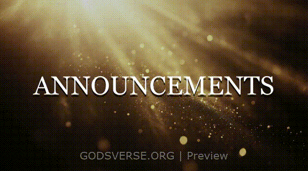 Announcements motion background light leak flare