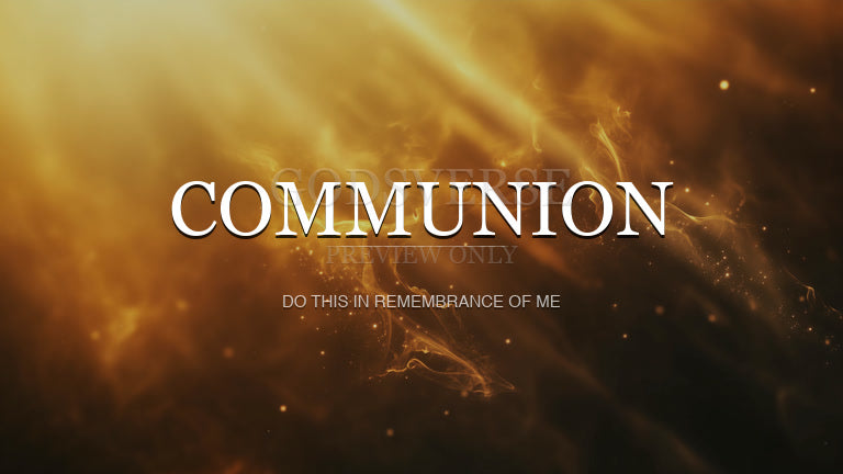 Communion worship background light leak flare