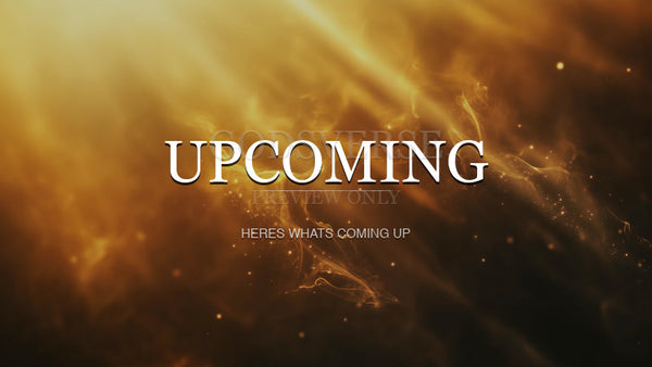 Upcoming worship background light leak flare