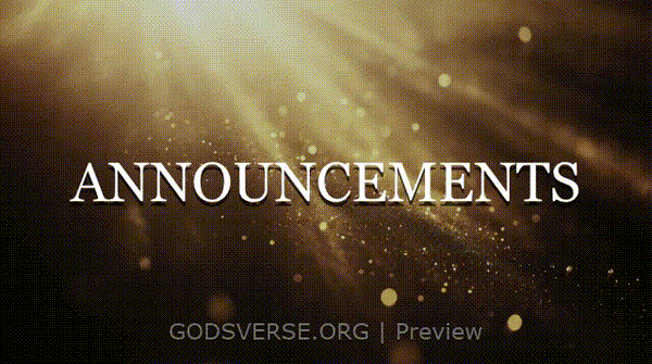 Announcements motion background light leak flare