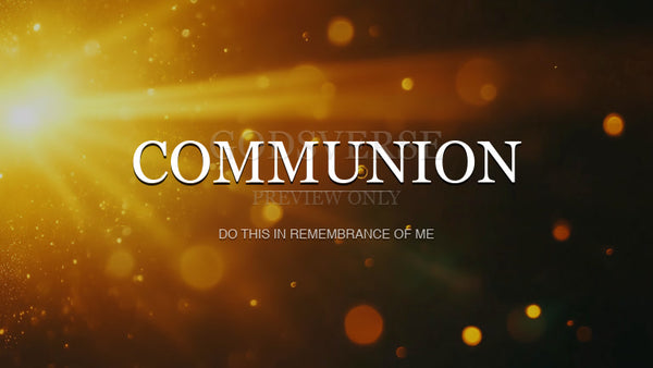 Communion worship background light leak flare