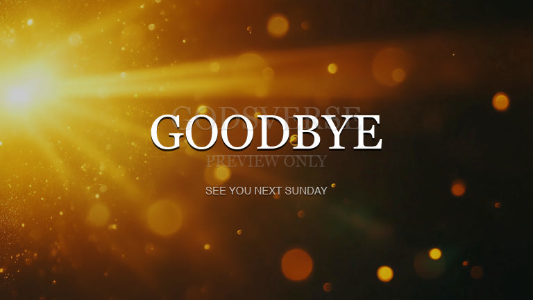 Goodbye worship background light leak flare