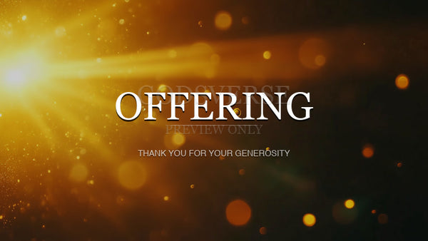 Offering worship background light leak flare