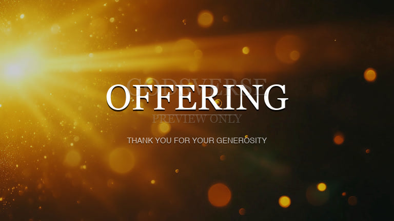 Offering worship background light leak flare