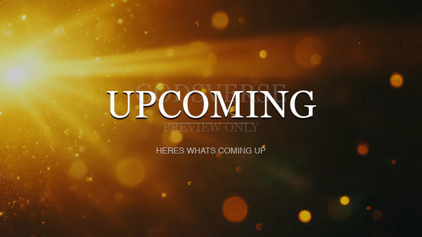 Upcoming worship background light leak flare