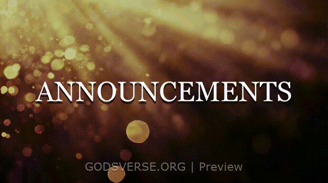 Announcements motion background light leak flare