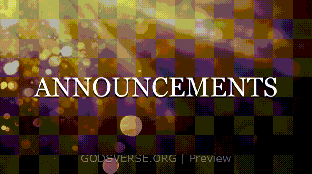 Announcements motion background light leak flare