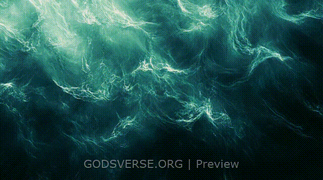 Blank motion background living water