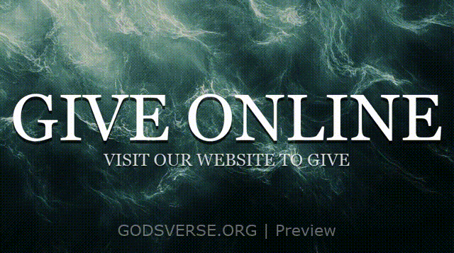 Give Online motion background living water