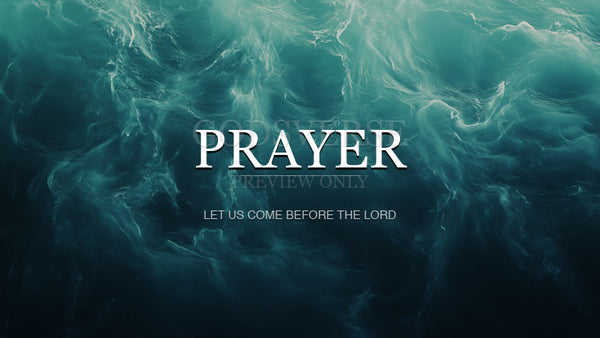 Prayer worship background living water