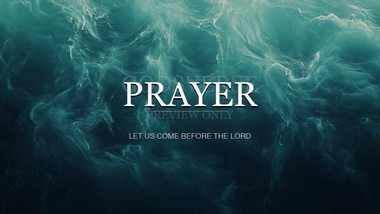 Prayer worship background living water