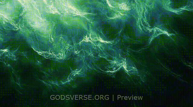 Blank motion background living water