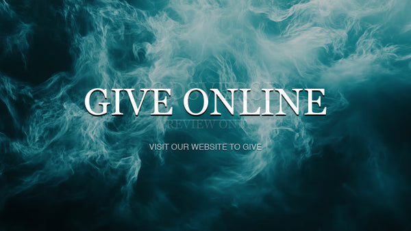 Give Online worship background living water
