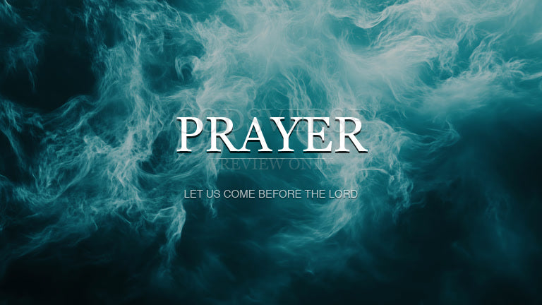 Prayer worship background living water