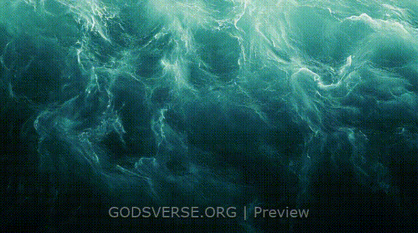 Blank motion background living water