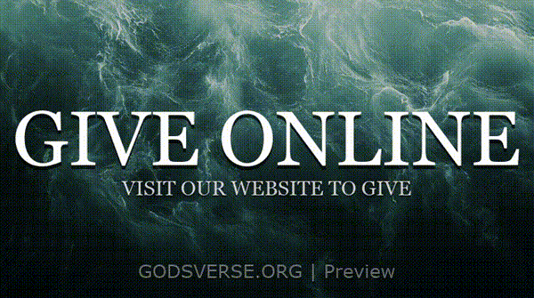 Give Online motion background living water