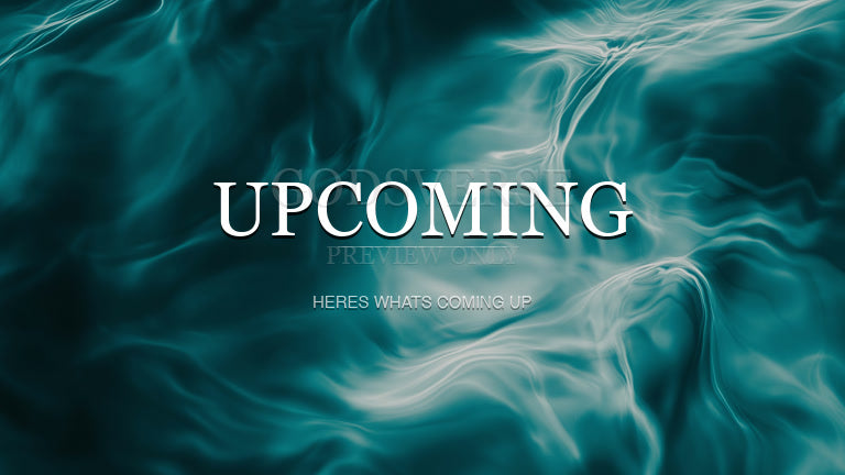 Upcoming worship background living water