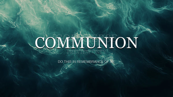 Communion worship background living water