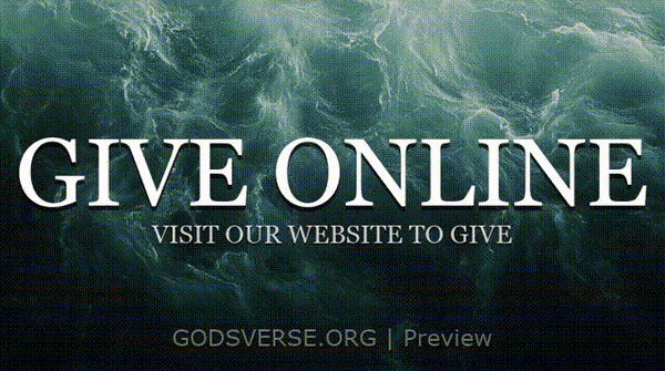 Give Online motion background living water
