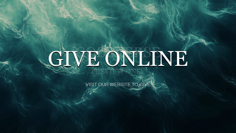 Give Online worship background living water