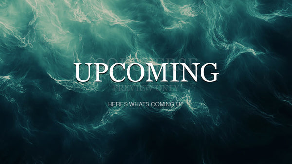 Upcoming worship background living water