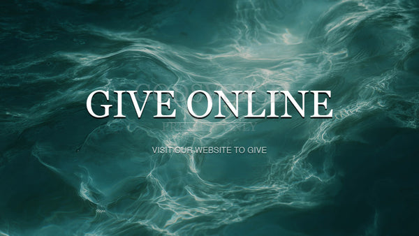 Give Online worship background living water