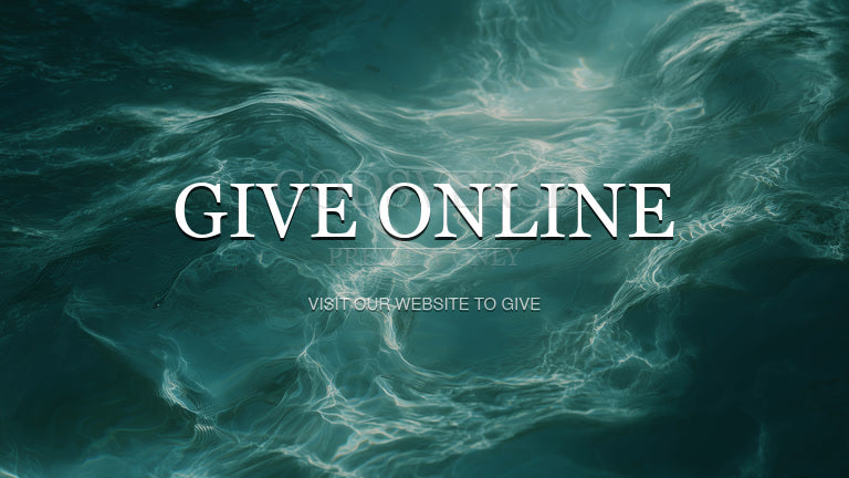 Give Online worship background living water