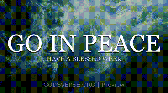 Go In Peace motion background living water