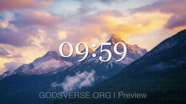 10-minute countdown timer Mountain Majesty