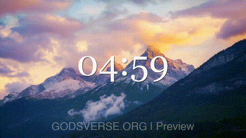 5-minute countdown timer Mountain Majesty