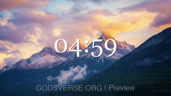 5-minute countdown timer Mountain Majesty