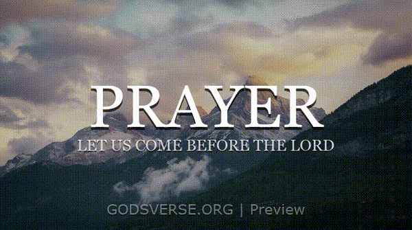 Prayer motion background mountain majesty