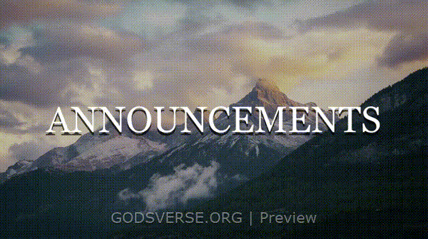 Announcements motion background mountain majesty