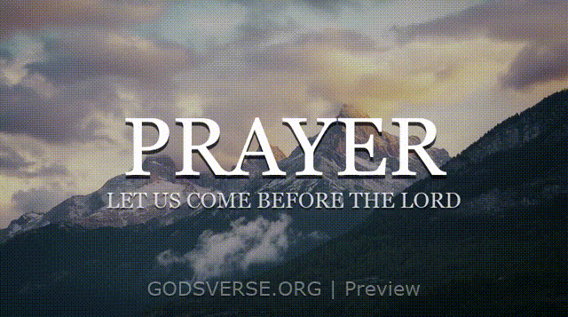 Prayer motion background mountain majesty
