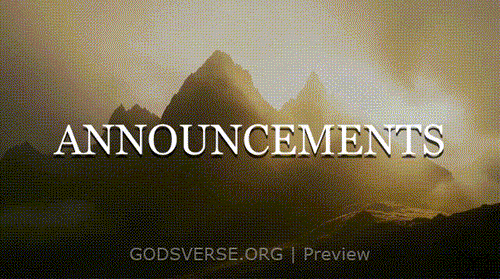 Announcements motion background mountain majesty