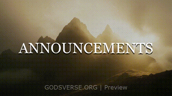 Announcements motion background mountain majesty