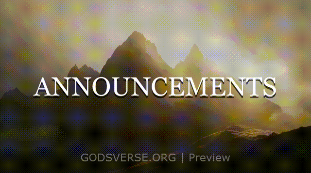 Announcements motion background mountain majesty