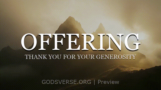Offering motion background mountain majesty