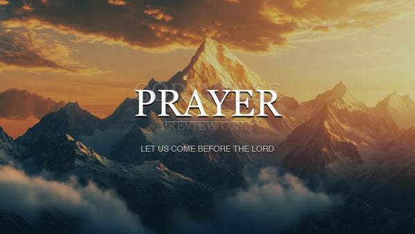 Prayer worship background mountain majesty