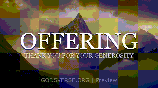 Offering motion background mountain majesty