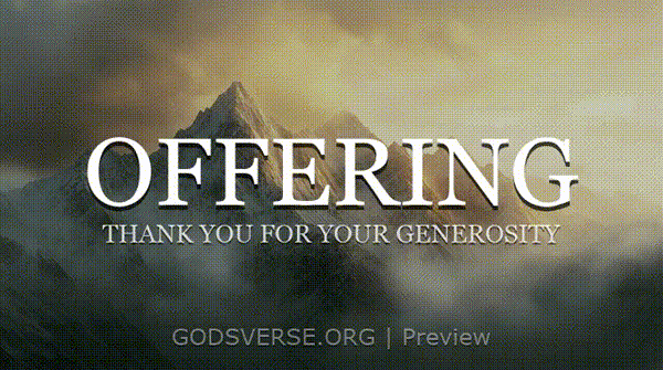 Offering motion background mountain majesty