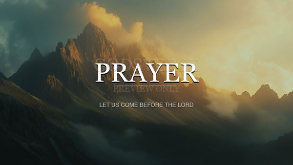 Prayer worship background mountain majesty