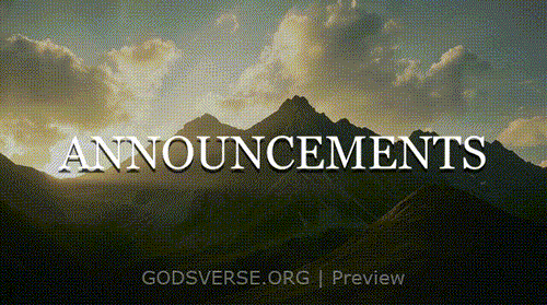 Announcements motion background mountain majesty
