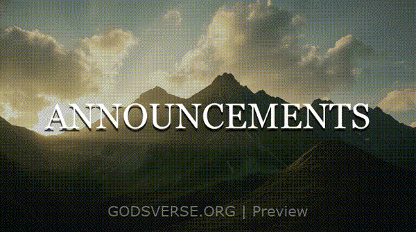 Announcements motion background mountain majesty