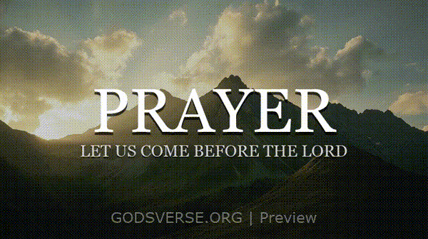 Prayer motion background mountain majesty